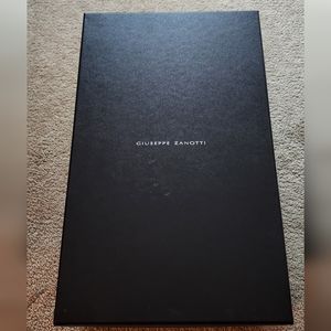 Giuseppe Zanotti Silver Frankie Shoes Size 10